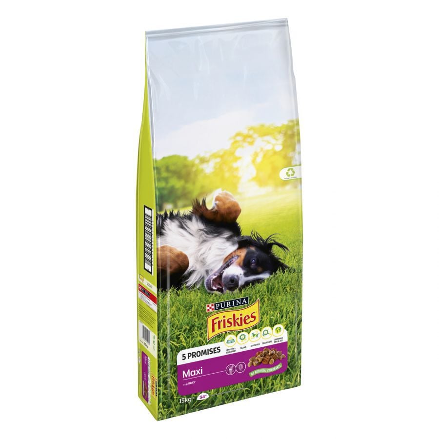 15 kg Friskies Maxi pienso para perros , , large indicador imagen numero 2