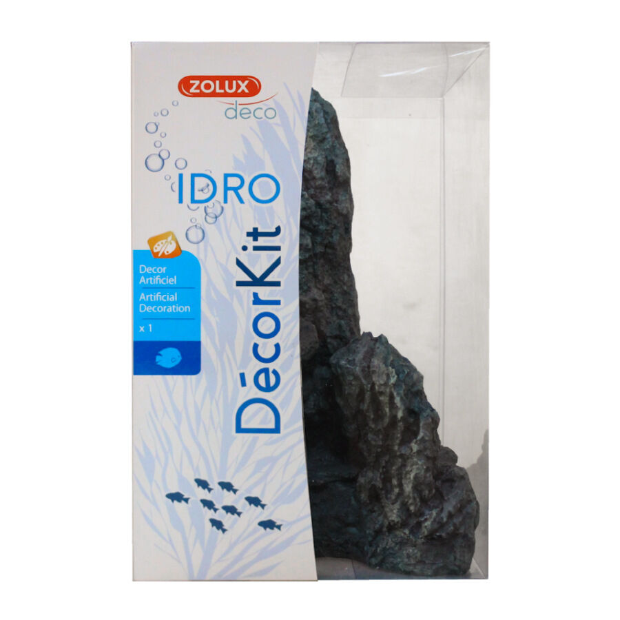 Zolux Idro Roca Negra Kit de Decoraci&oacute;n para acuarios, , large Imagen numero 1