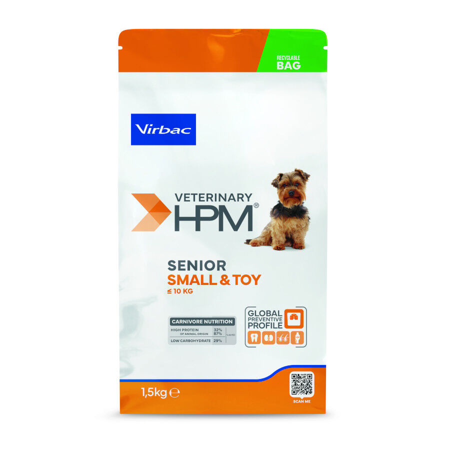 Virbac Veterinary HPM Senior Small & Toy pienso para perros