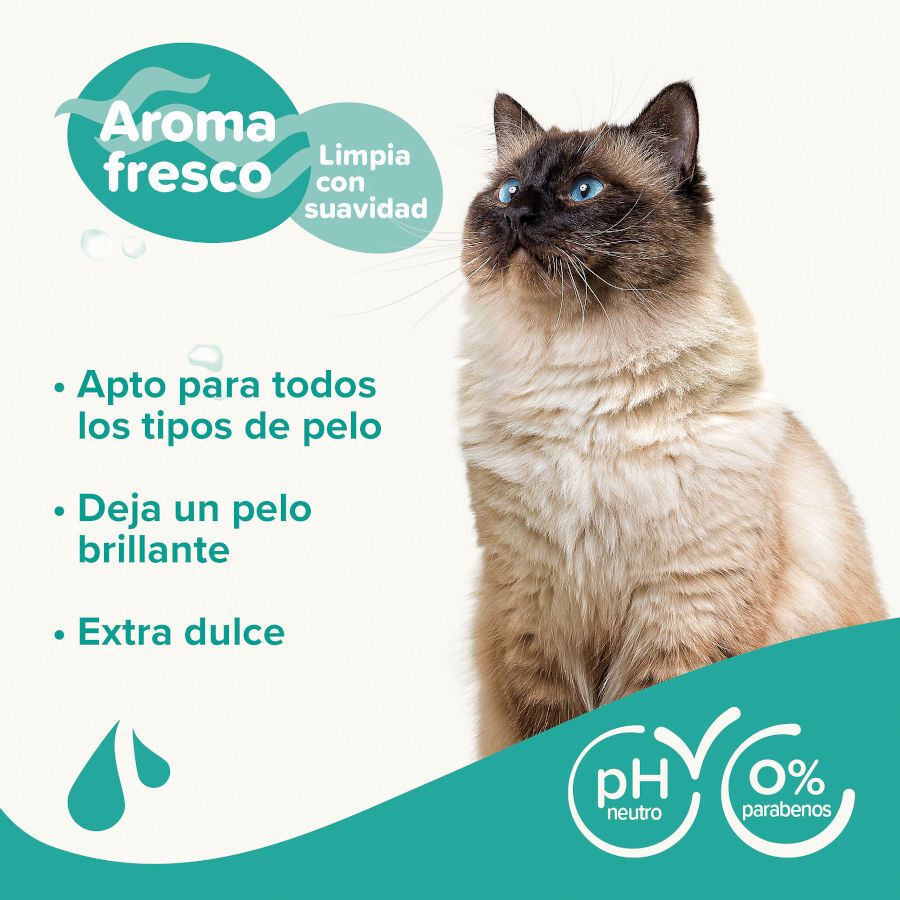 Beaphar Champ&uacute; Extra Suave para gatos, , large indicador imagen numero 3