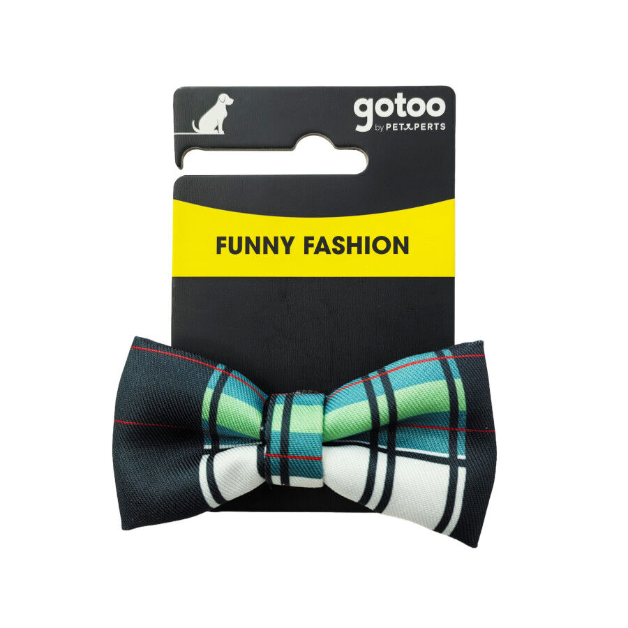 Gotoo Pajarita de rayas para perros, , large indicador imagen numero 4