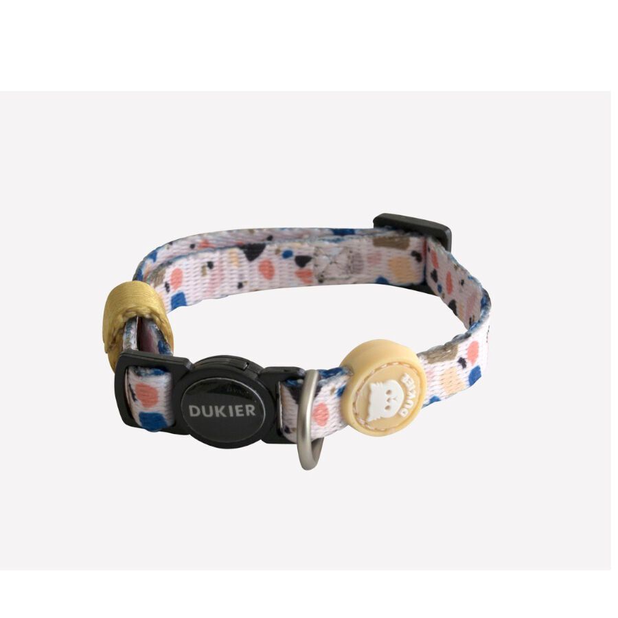 Dukier Collar Estampado Terrazo para gatos, , large Imagen numero 1
