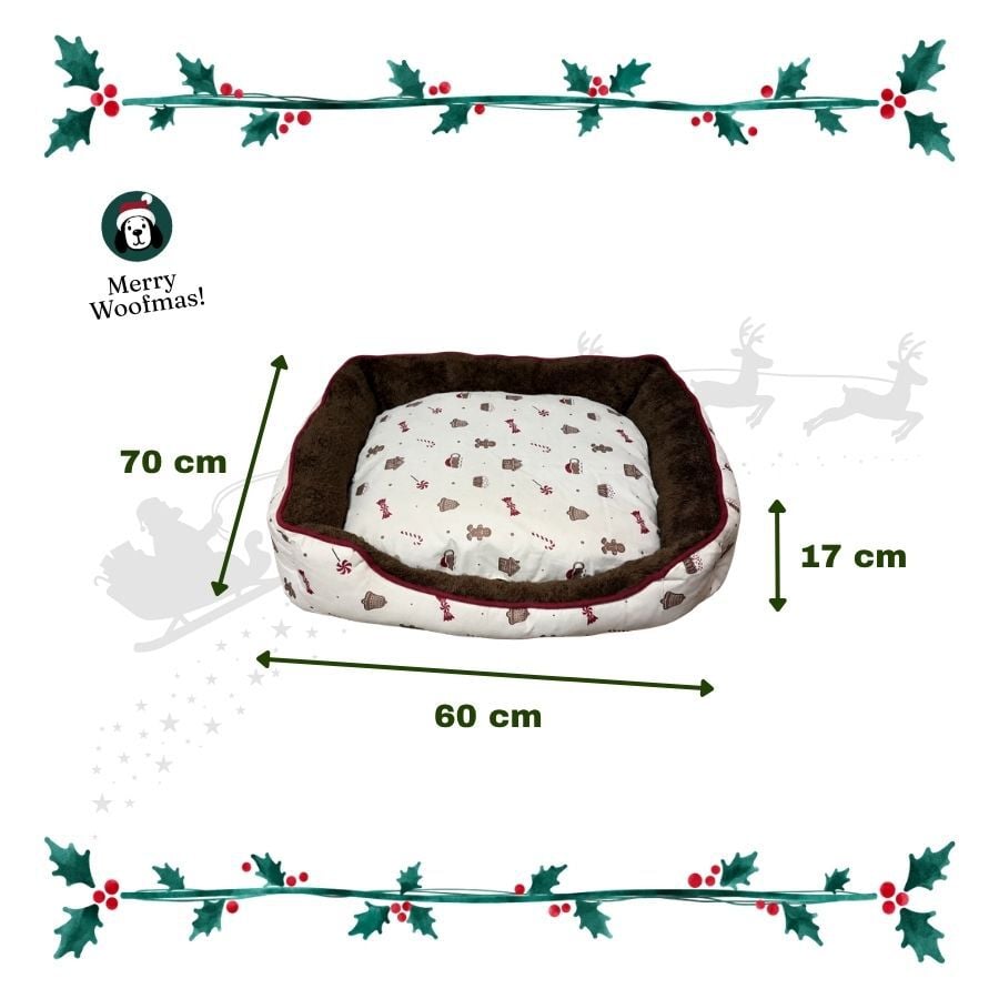Wonder Christmas Cama Caramelo para perros, , large indicador imagen numero 3