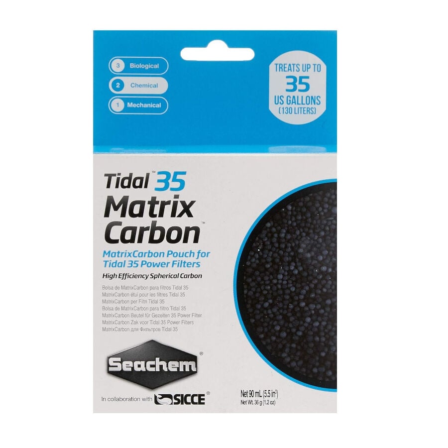 Seachem Matrix Tidal Carb&oacute;n Activo para filtro de acuarios