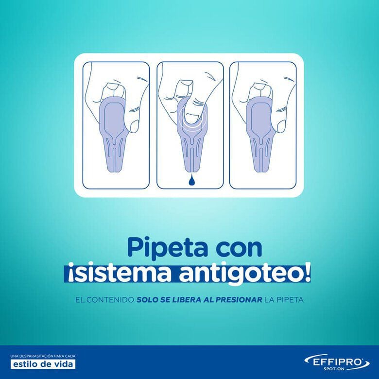 Virbac Effipro pipetas antiparasitarias gatos, , large Imagen numero 4