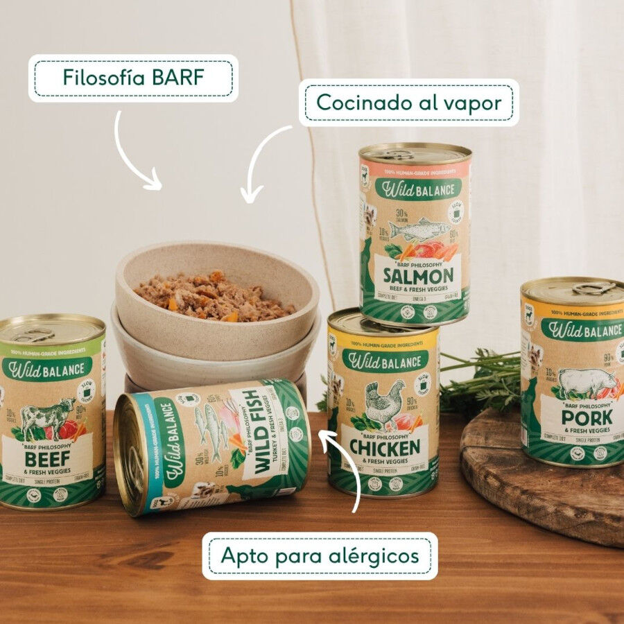 400 g Wild Balance Cerdo lata para perros, , large indicador imagen numero 5