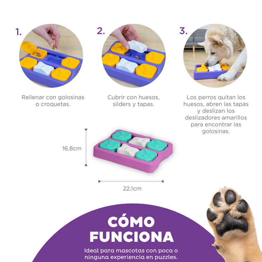 Outward Hound Brick Puzzle para perros, , large indicador imagen numero 5