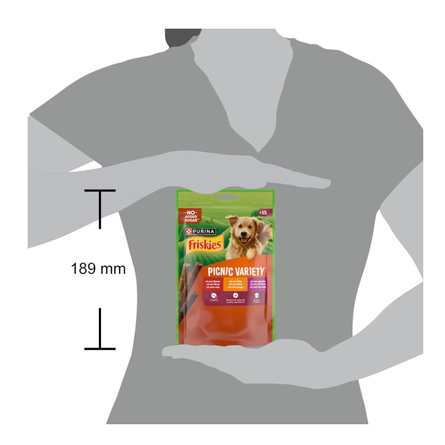 15 barritas Friskies Palitos Picnic Variety Surtidos para perros, , large indicador imagen numero 4