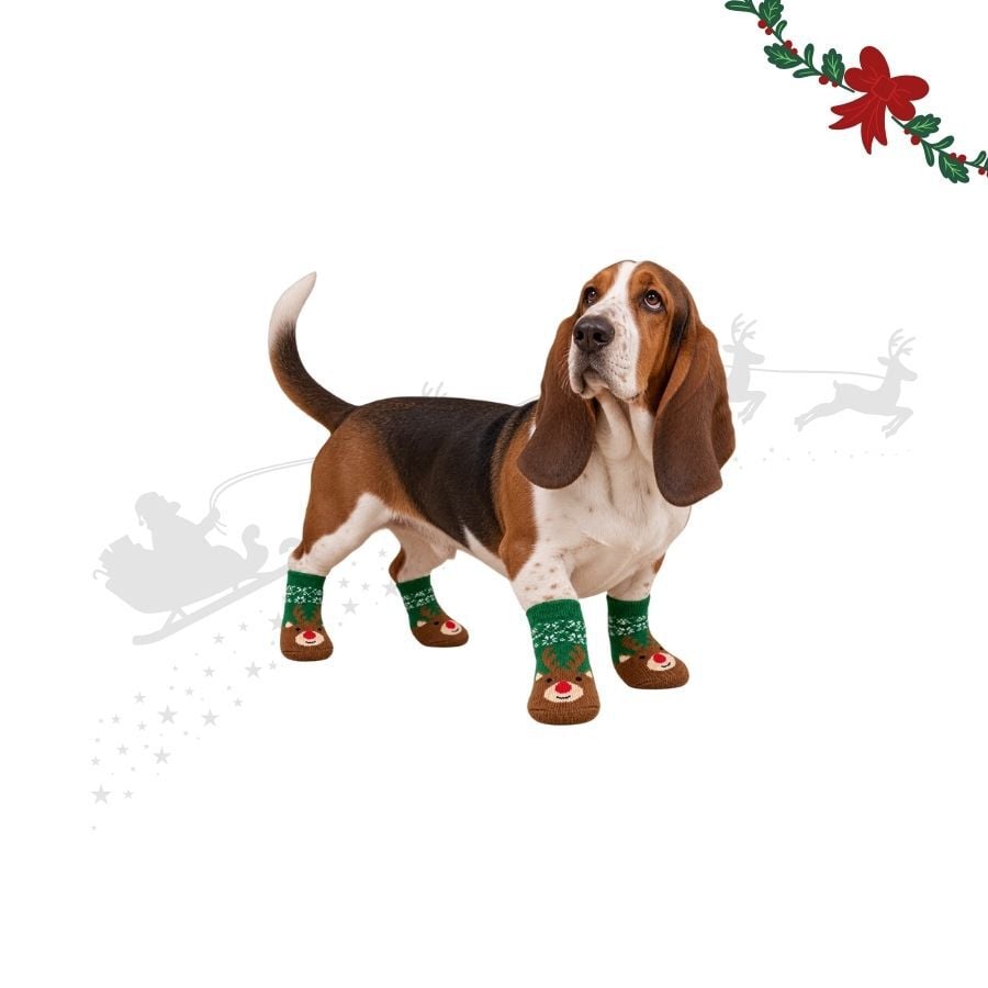 Wonder Christmas Calcetines Reno para perros, , large indicador imagen numero 1