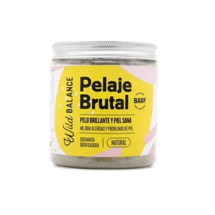 100 g Wild Balance Pelaje Brutal Complemento Alimenticio para mascotas, , large Imagen numero 1