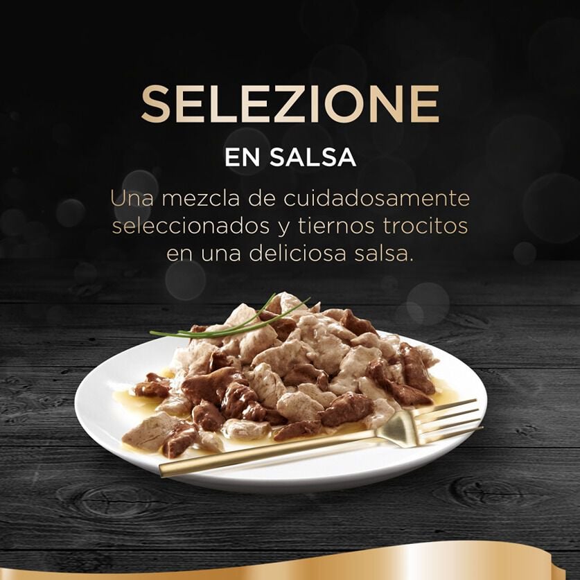4 sobres x 85 g Sheba Selezione Carnes Salsa en Bolsita para Gatos , , large indicador imagen numero 3