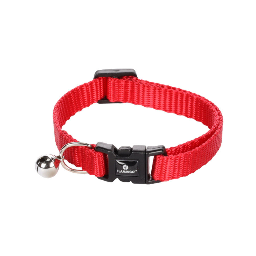 Flamingo Collar Ziggi Rojo para gatos, , large indicador imagen numero 2