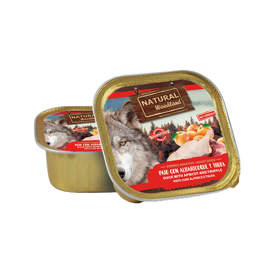 400 g Natural Greatness Pato con Albaricoque y Trufa lata para perros, , large indicador imagen numero 1