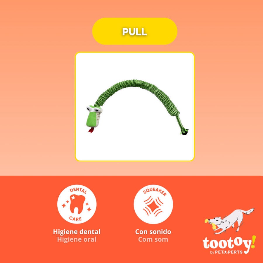 Tootoy! Serpiente Modedor de Cuerda para perros, , large indicador imagen numero 3