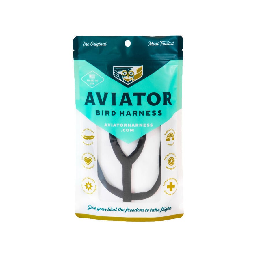 Sun Parrots Aviator Negro Arn&eacute;s para p&aacute;jaros, , large Imagen numero 1