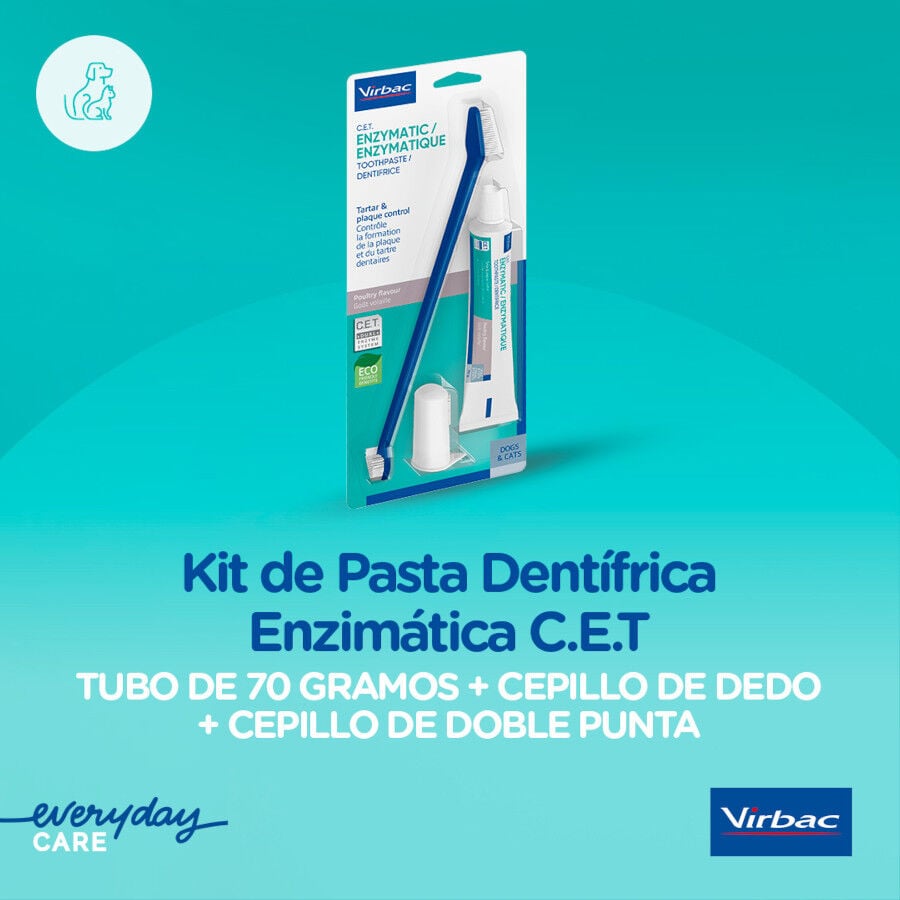 Virbac C.E.T Kit Dent&iacute;frico Enzim&aacute;tico para perros, , large indicador imagen numero 12