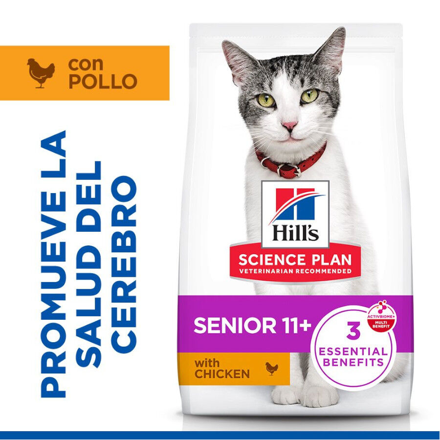Hill's Science Plan Pienso Pollo para gatos seniors