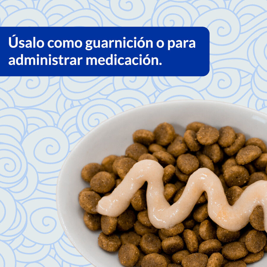 4 sobres x 14 g Churu Snack Cremoso de Pollo y Cangrejo para gatos, , large Imagen numero 4