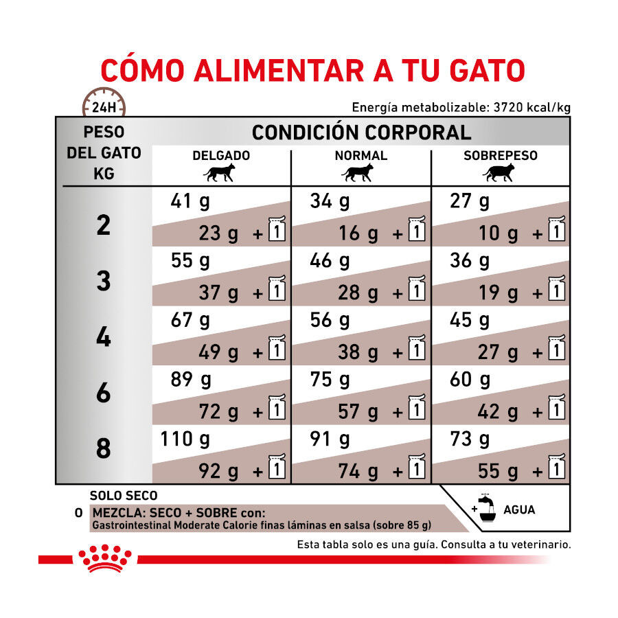 4 kg Royal Canin Veterinary Gastrointestinal Moderate Calorie pienso para gatos, , large Imagen numero 7