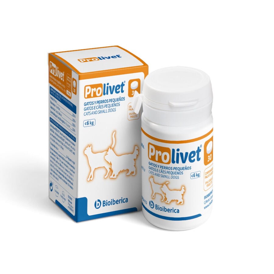 30 comprimidos Bioiberica Prolivet Suplemento Hep&aacute;tico para perros y gatos, , large Imagen numero 1