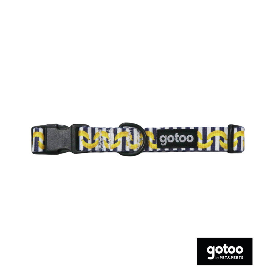 Gotoo Collar estampado banana para perro