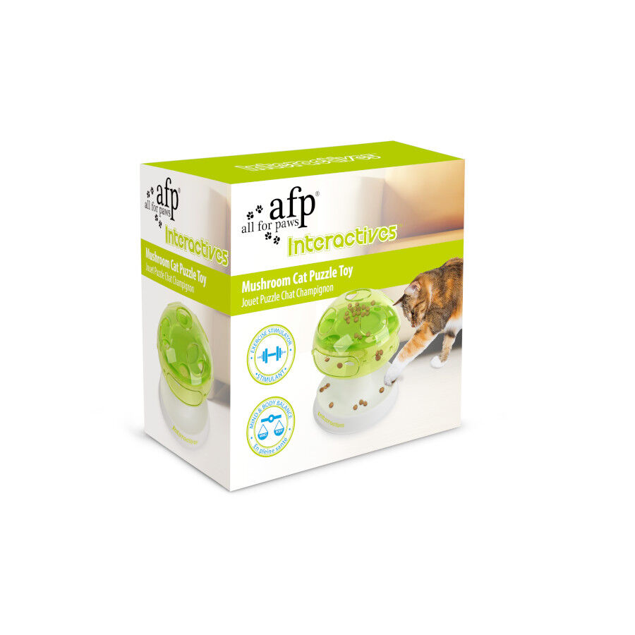 All For Paws Interactives Puzzle Mushroom para gatos, , large Imagen numero 4