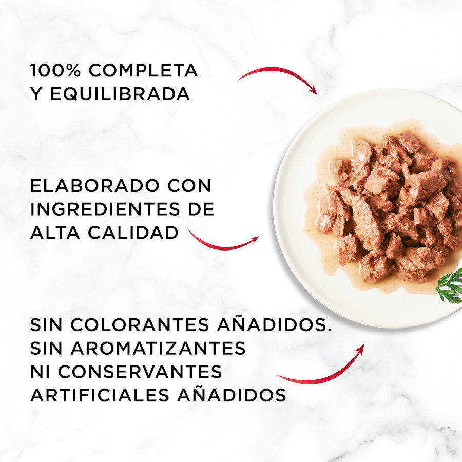 6 sobres x 50 g Gourmet Mon Petit Selecci&oacute;n Pescados en salsa sobre para gatos, , large indicador imagen numero 6