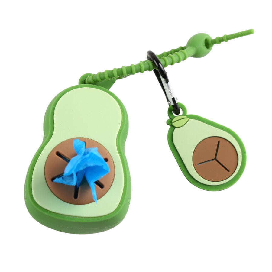 Gotoo Porta bolsas silicona avocado para perros, , large Imagen numero 4