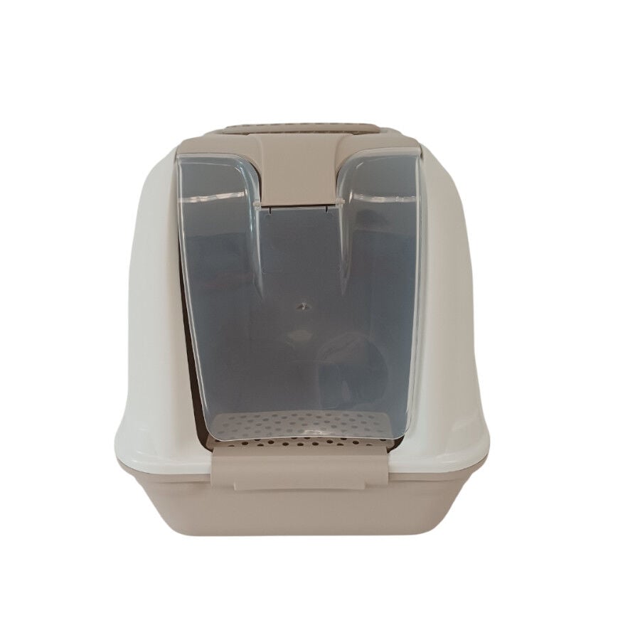 Nice Care Arenero Cerrado Netta Close Beige para gatos, , large indicador imagen numero 6