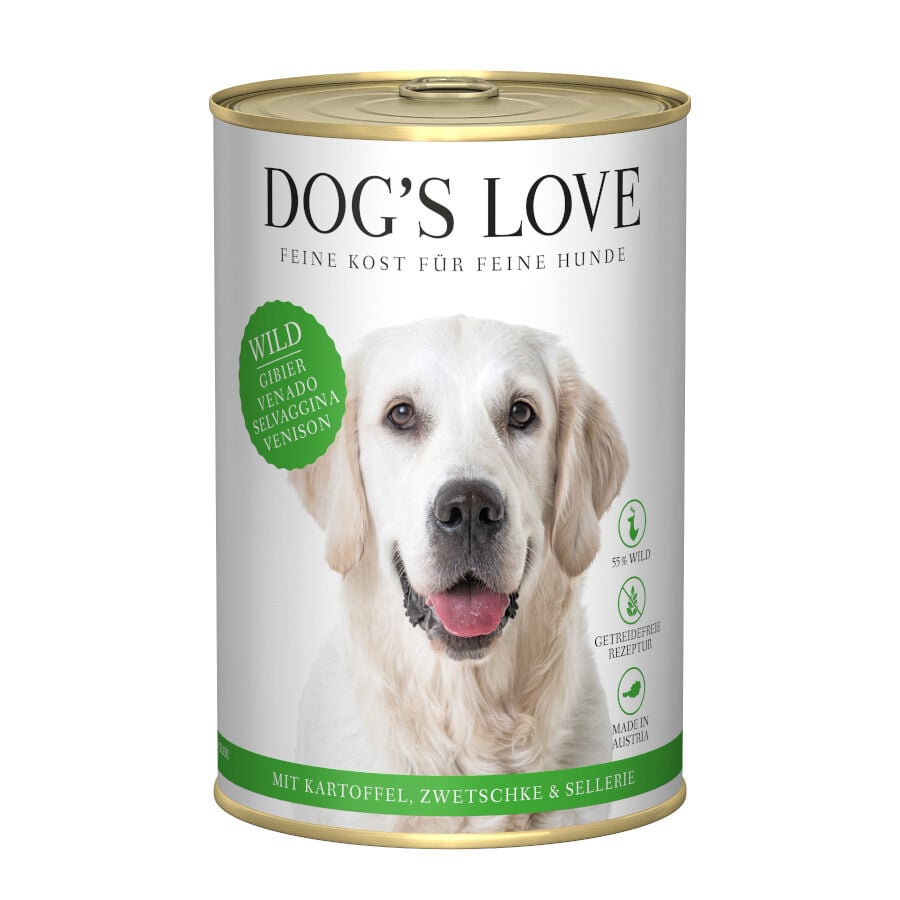 400 g Dog's Love Adulto Venado lata para perros, , large indicador imagen numero 1