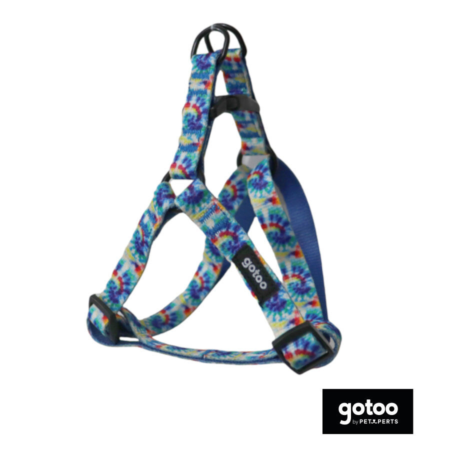 Gotoo Arn&eacute;s estampado tie die azul para perro