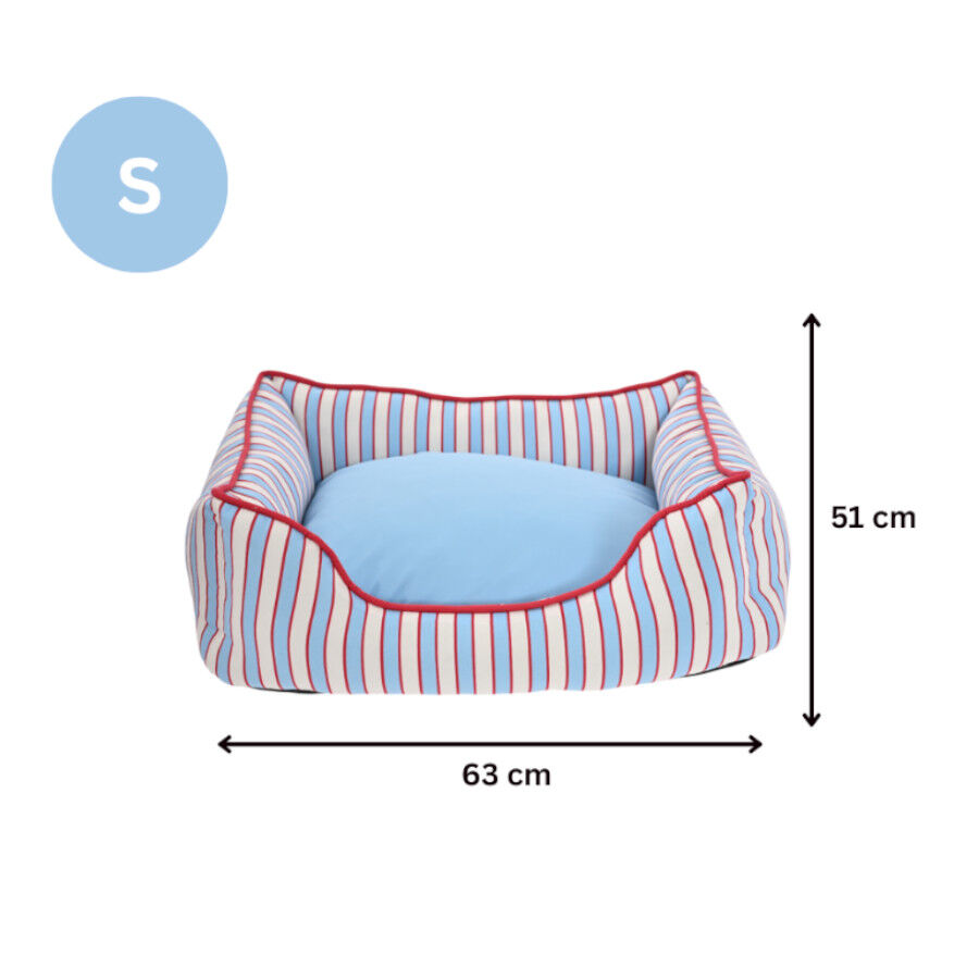 Leeby Cama Rayas Anchas para perros, , large indicador imagen numero 6
