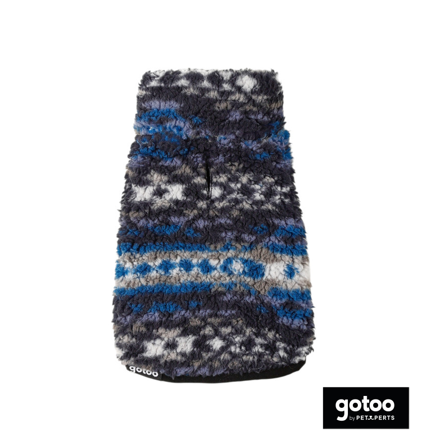 Gotoo Jersey Sherpa Estampado Retro para perros, , large indicador imagen numero 2