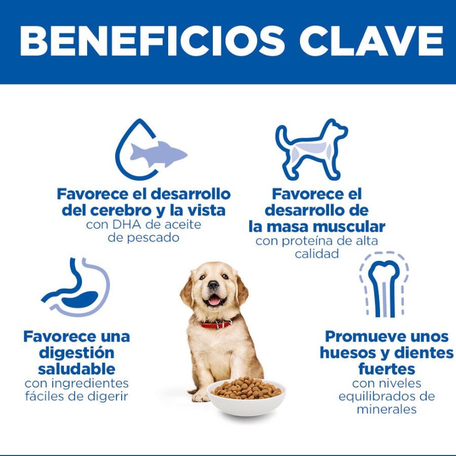 14.5 kg Hill's Science Plan Puppy large Pollo pienso para perros, , large indicador imagen numero 5