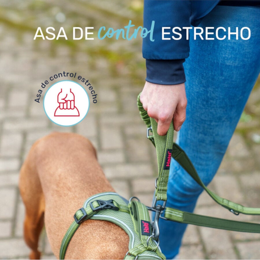 Halti correa multifuncional verde para perros, , large indicador imagen numero 3