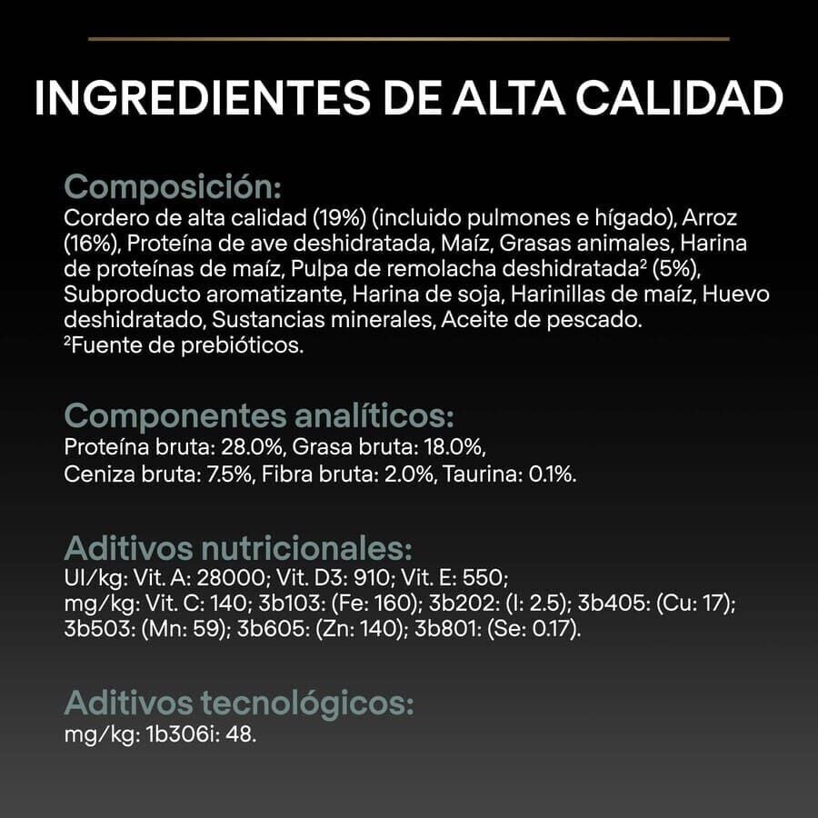 14 kg Pro Plan Adult Large Athletic Digesti&oacute;n Cordero pienso para perros, , large indicador imagen numero 3