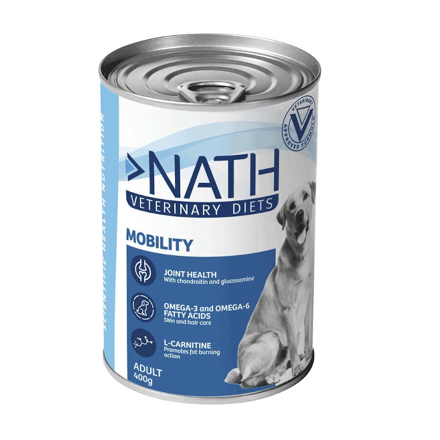 400 g Nath Veterinary Diets Mobility Pavo y At&uacute;n lata para perros, , large Imagen numero 1
