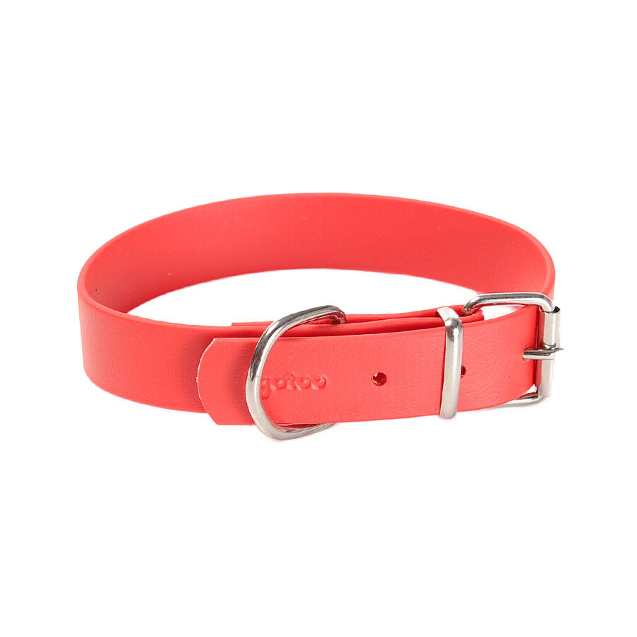 Gotoo Collar Biothane rojo para perros, , large Imagen numero 2