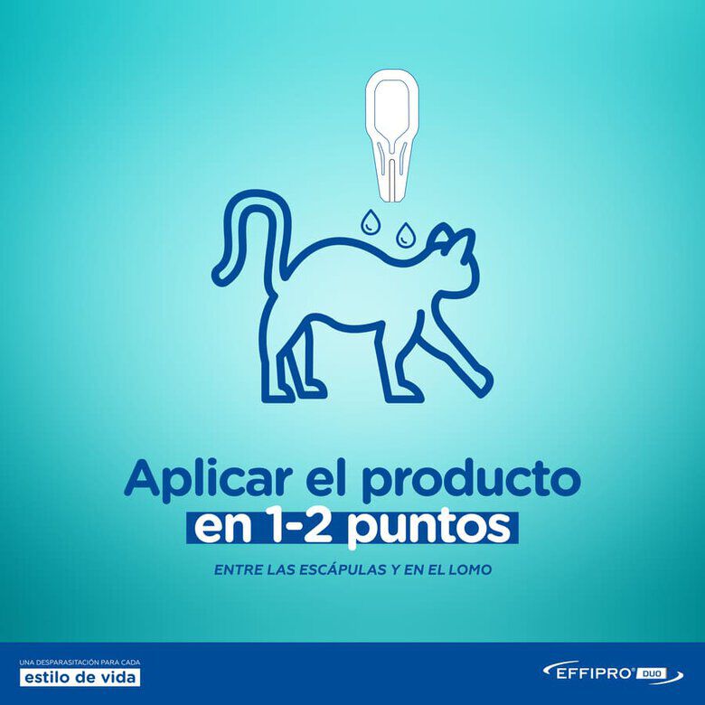 Virbac Effipro Duo Pipetas Antiparasitarias para gatos, , large indicador imagen numero 5