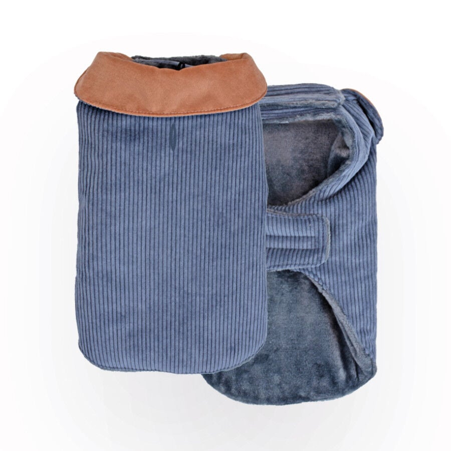 Outech Abrigo Estilo Aviador Rosa y Azul para perros, , large Imagen numero 2
