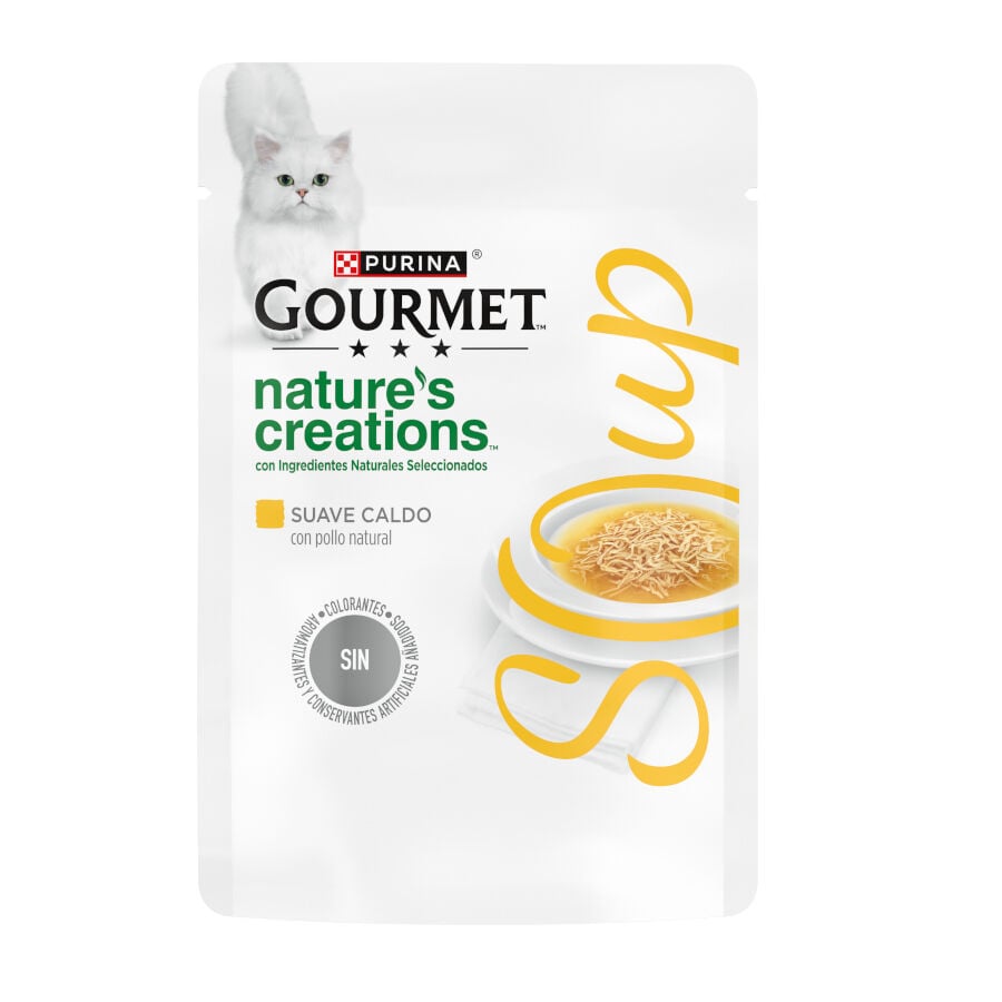 40 g Gourmet Nature's Creations Sopa de Pollo para gatos, , large Imagen numero 1