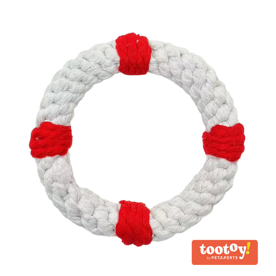 Tootoy! Comfort Life Ring Rope juguete de cuerda para perros, , large Imagen numero 1