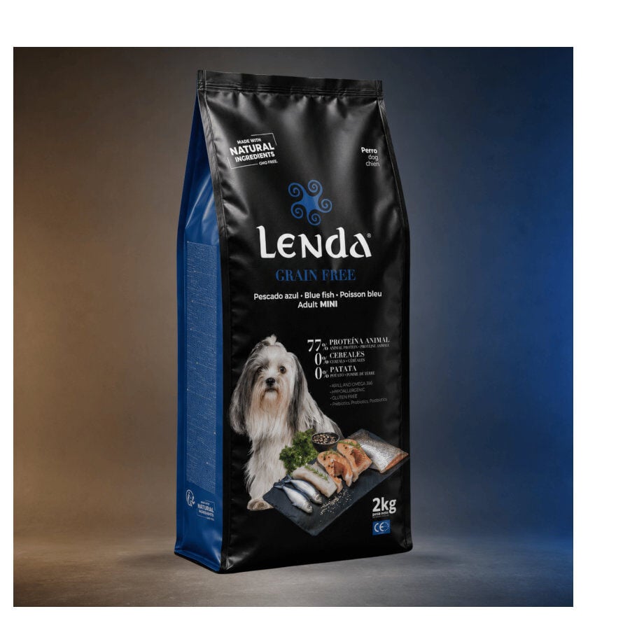 2 Kg Lenda Grain Free Pescado y Krill pienso para perros de razas mini, , large indicador imagen numero 2