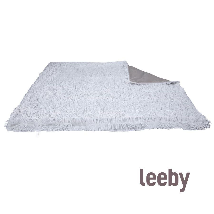 Leeby Manta Anti Estr&eacute;s Suave Gris para perros