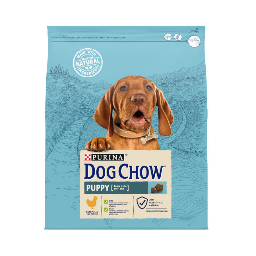 14 kg Dog Chow Puppy Pollo pienso para perros, , large indicador imagen numero 1