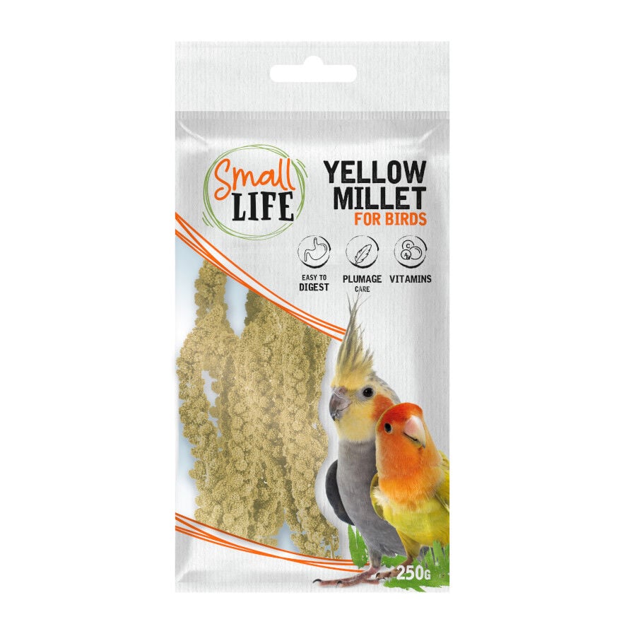 250 g Small life Snack Panizo Amarillo para p&aacute;jaros, , large Imagen numero 1