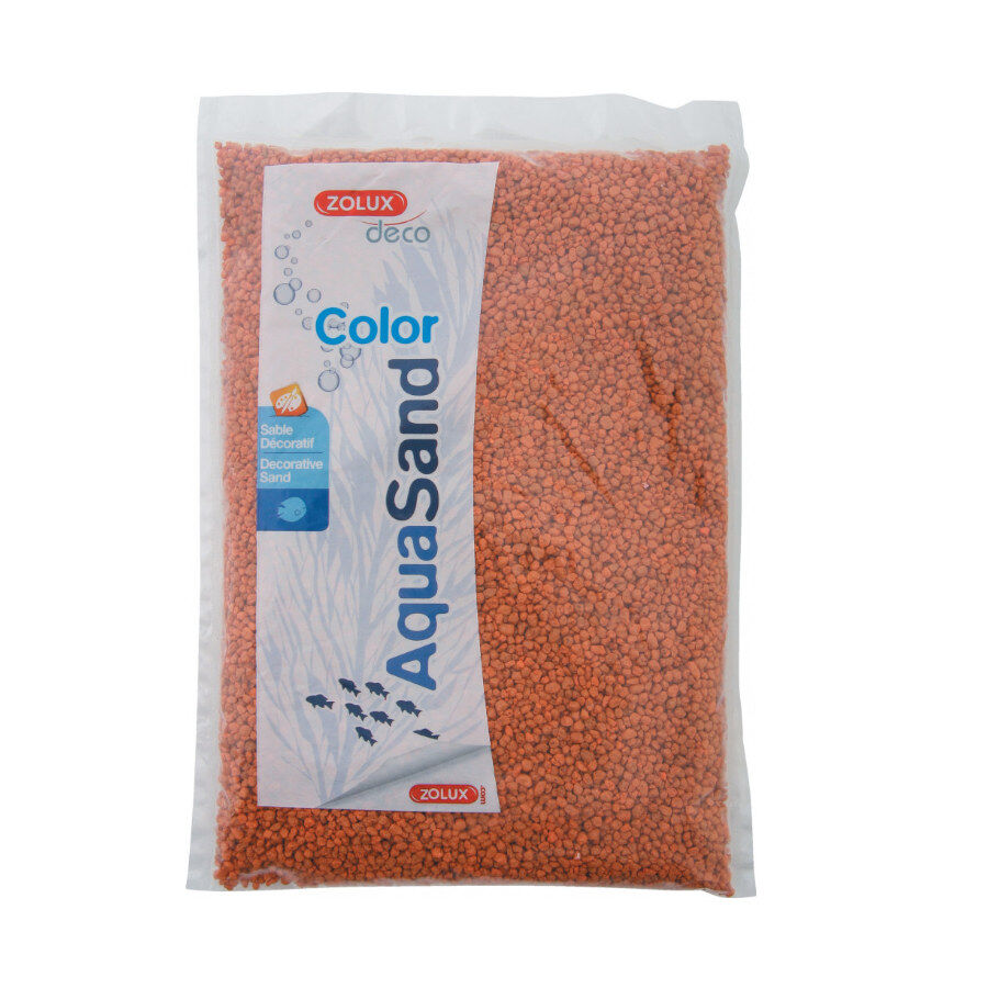Zolux AquaSand Naranja para acuarios, , large Imagen numero 1