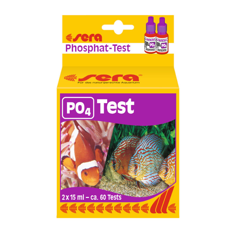 Sera test de PO4 test agua para acuario Imagen numero 2