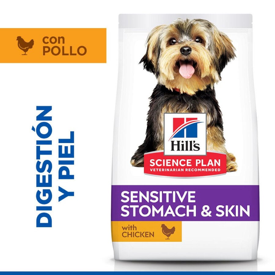 Hill's Science Plan Adult Sensitive Stomach & Skin Small & Mini pienso para perros de razas peque&ntilde;as y mini