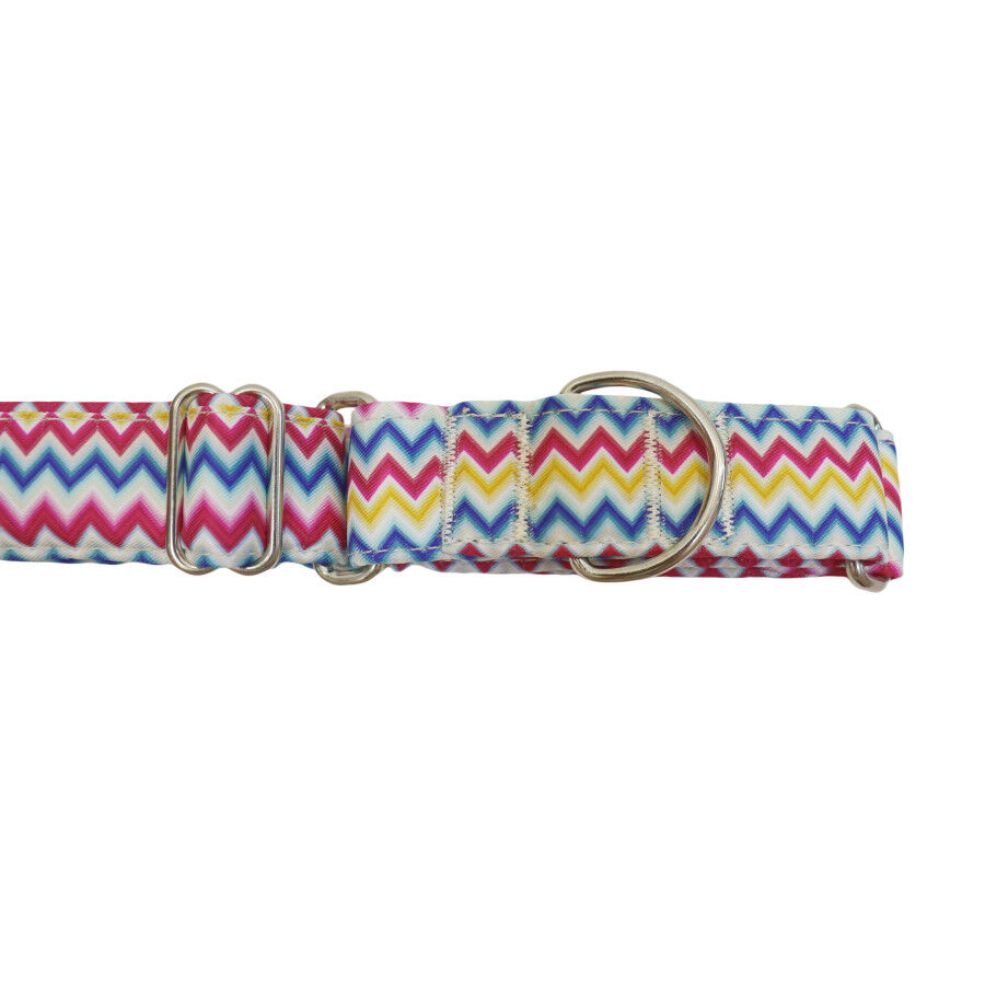 Gotoo Collar martingale de rayas para perros, , large indicador imagen numero 3